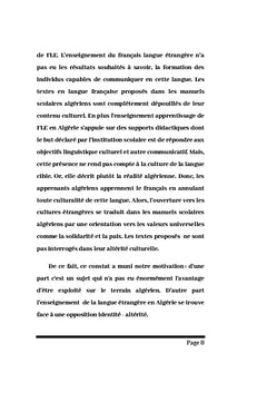 Lire-comprendre en FLe: l'element culturel en question