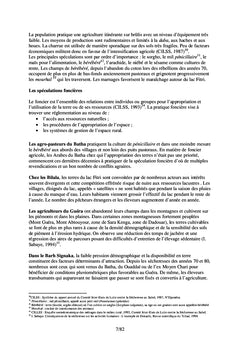 Analyse des «conflits» releves aupres des autorites