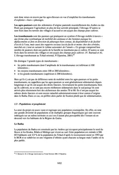 Analyse des «conflits» releves aupres des autorites
