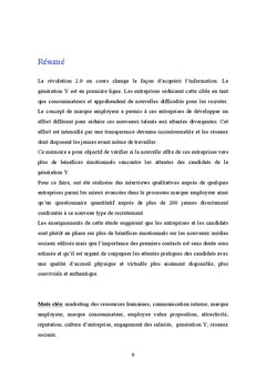 La Marque Employeur face aux attentes de la Génération Y