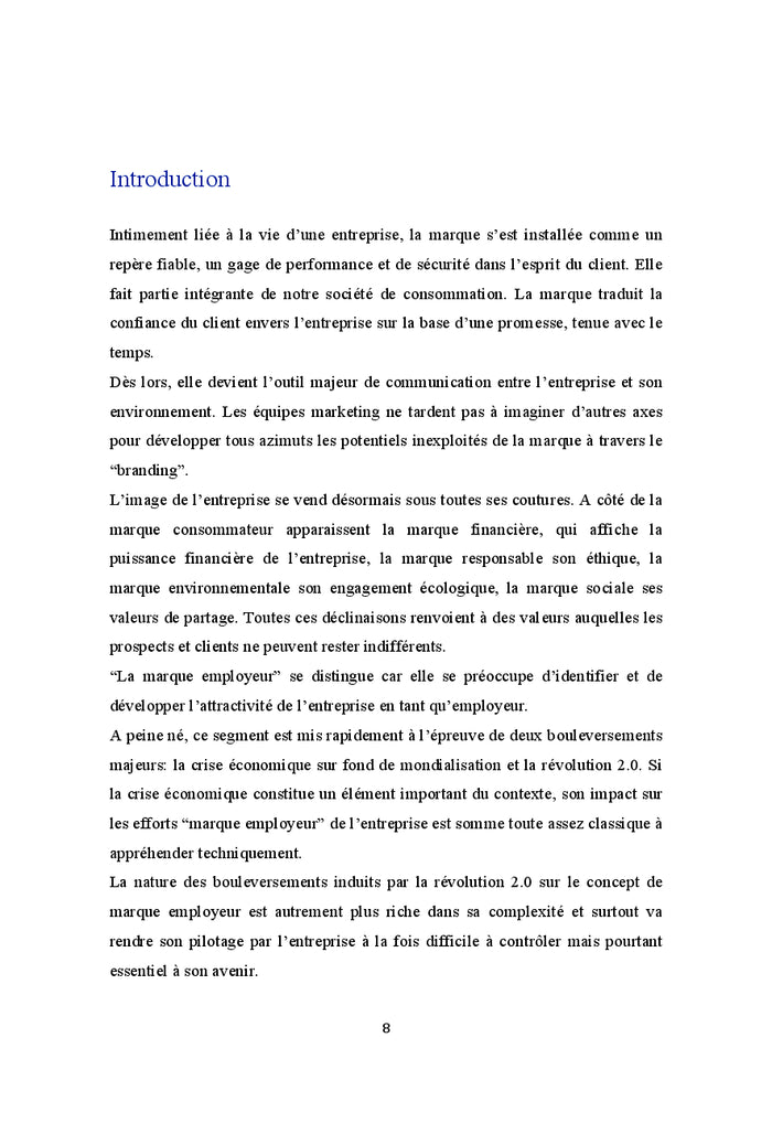 La Marque Employeur face aux attentes de la Génération Y