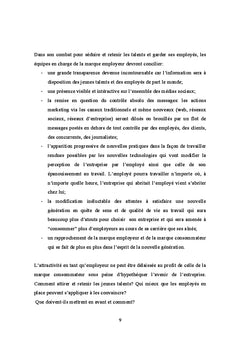 La Marque Employeur face aux attentes de la Génération Y