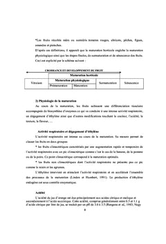 Caractérisation biochimique de quelques agrumes de la Tunisie