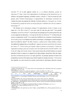 L'influence des moyens electroniques sur le Droit des contrats