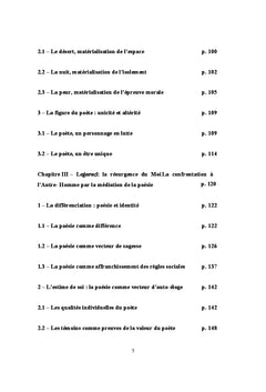 Le Moi et l'Autre dans la poesie anteislamique