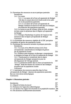 Evolution du milieu et des pratiques pastorales au nord du Senegal