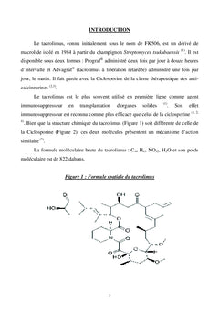 Surdosage en tacrolimus en transplantation hepatique: plasmapherese