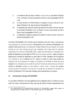 Alinea 55(3)(a) de la Loi de l'impOt sur le revenu (Canada)