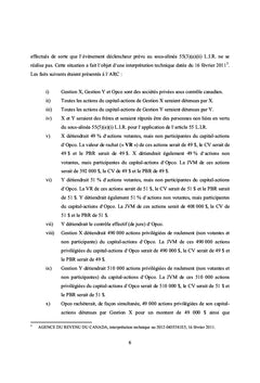 Alinea 55(3)(a) de la Loi de l'impOt sur le revenu (Canada)