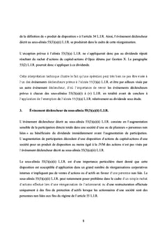 Alinea 55(3)(a) de la Loi de l'impOt sur le revenu (Canada)