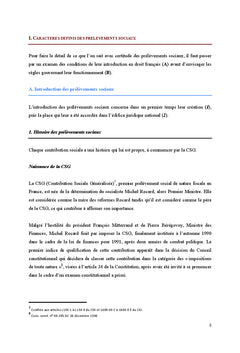 L'impossible définition des prélèvements sociaux