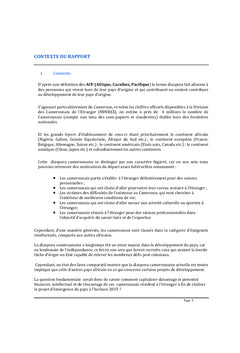 Comment impliquer davantage stratégiquement la diaspora camerounaise