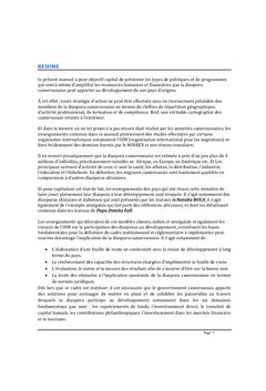 Comment impliquer davantage stratégiquement la diaspora camerounaise
