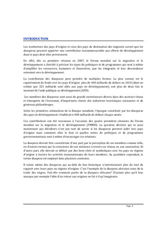 Comment impliquer davantage stratégiquement la diaspora camerounaise