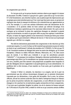 L'Etat sénégalais face aux aspirations à une "sénégalisation" plus poussée