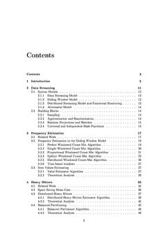 Efficient stream analysis and its application to big data processing