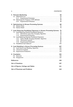 Efficient stream analysis and its application to big data processing