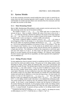 Efficient stream analysis and its application to big data processing