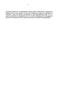 Diabete et cytokines