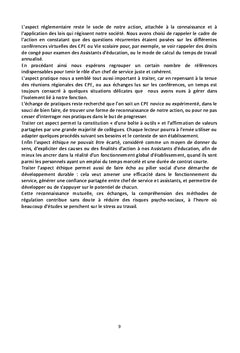 Manager le service education surveillance