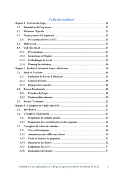 Realisation d'un SIG WeB pour la gestion du reseau d'electricite