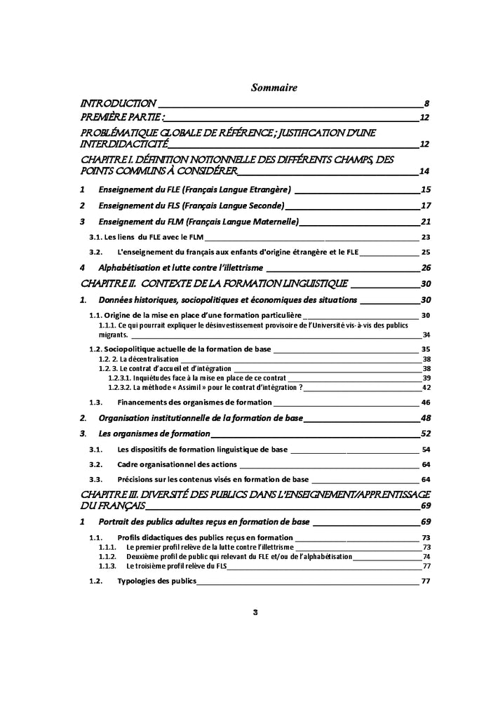 Formation d'adultes migrants en France
