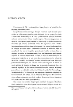 Formation d'adultes migrants en France