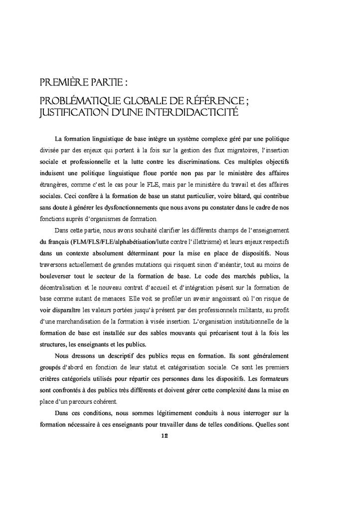 Formation d'adultes migrants en France