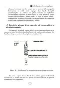 Méthodes d'analyse chromatographique