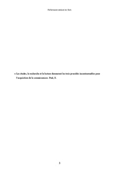 Determinants de la performance des ecoles secondaires en Haïti