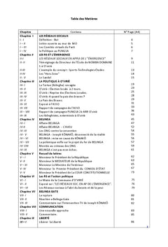 Les reseaux sociaux a l'abri de l'emergence