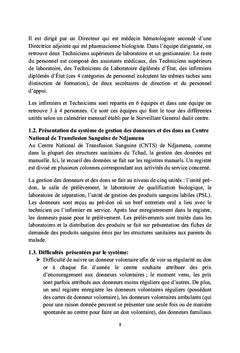 Amélioration du système d'information du CNTS de N'Djaména