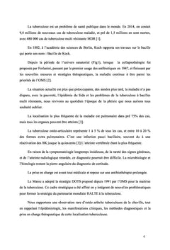 La tuberculose osseuse de l'epidemiologie A la prise en charge