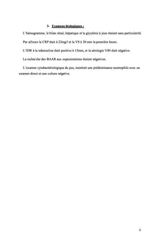 La tuberculose osseuse de l'epidemiologie A la prise en charge