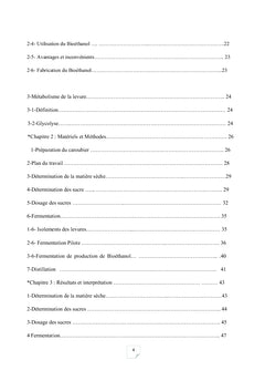 La production de bioéthanol par fermentation de gousses de caroubier