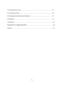 La production de bioéthanol par fermentation de gousses de caroubier