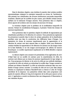 Contribution des réseaux de neurones temporels en traitement d'images