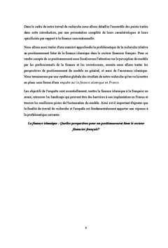 La finance islamique, quelles perspectives de positionnement en france