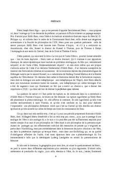 Le moi pur et l'acte d'etre