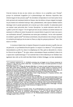 Le moi pur et l'acte d'etre