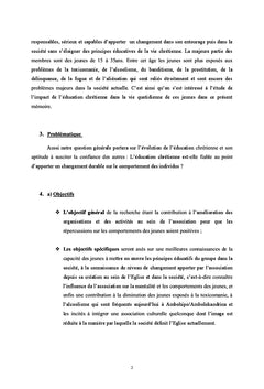 Association educative chretienne :
