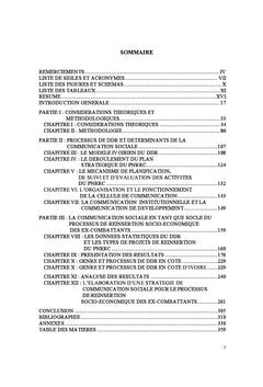 Communication sociale et processus de DDR en Côte d'Ivoire