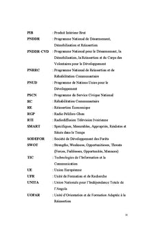 Communication sociale et processus de DDR en Côte d'Ivoire