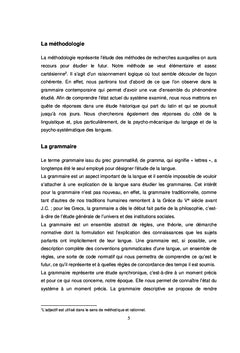 Etude comparative, diachronique et synchronique