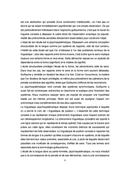 Etude comparative, diachronique et synchronique