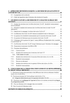 Education et developpement