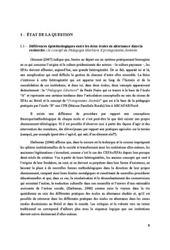 Education et developpement