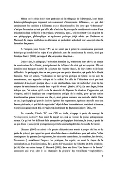 Education et developpement