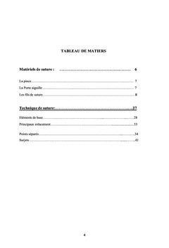 Manuel des sutures en chirurgie veterinaire