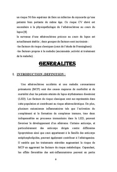 Evaluation du bilan lipidique au cours du lupus